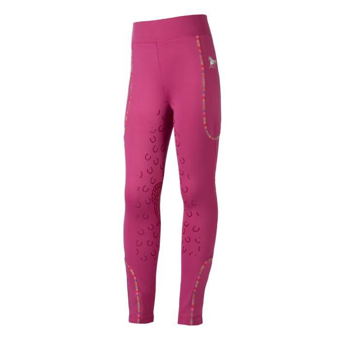 HKM Girls High Waisted Leggings K/P - Polly